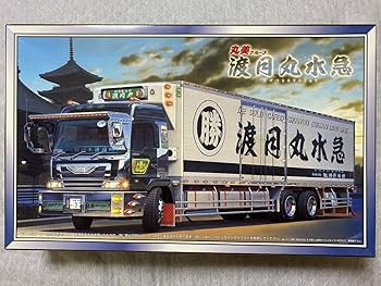 丸美グループ　渡月丸水急 Amazon | 青島文化教材社 1/32 大型デコトラ No.59 丸美グループ